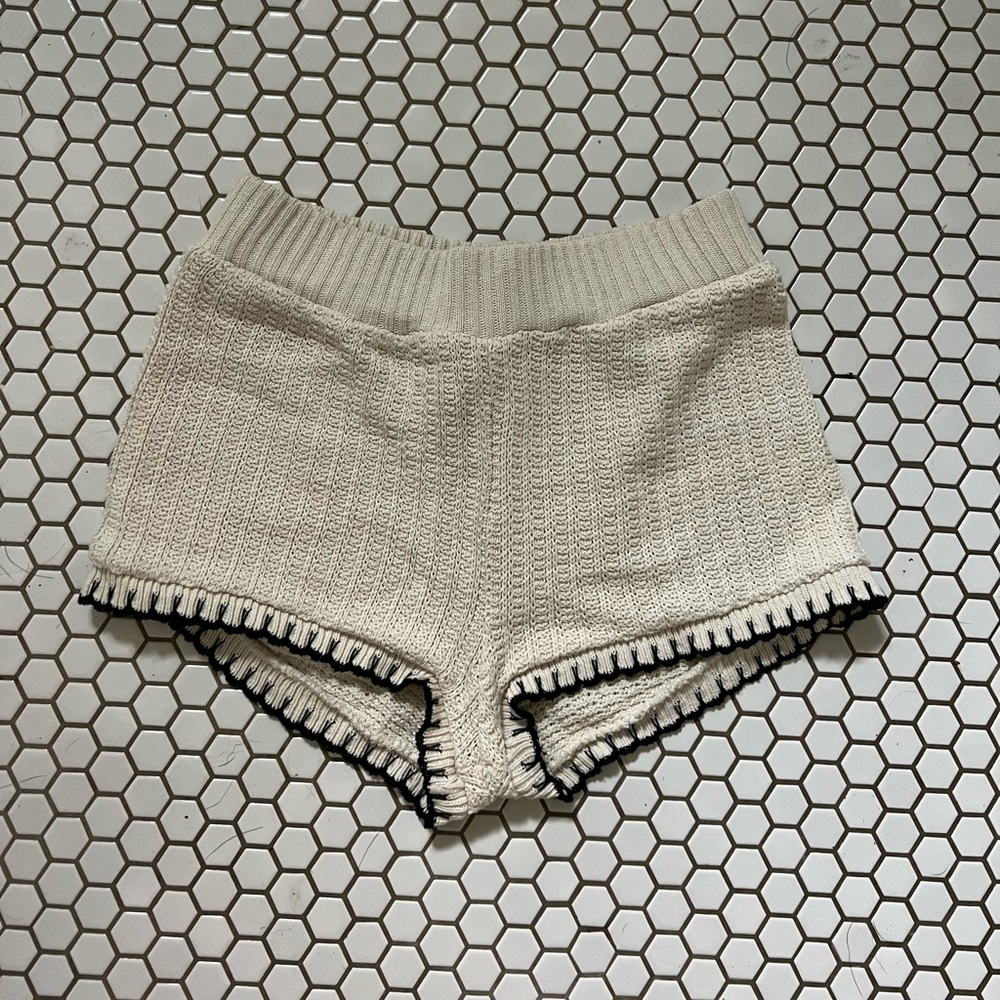 Zara knit shorts